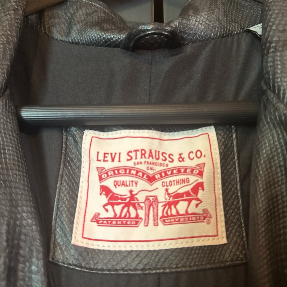 Levi’s Faux Leather Python Jacket - image 2
